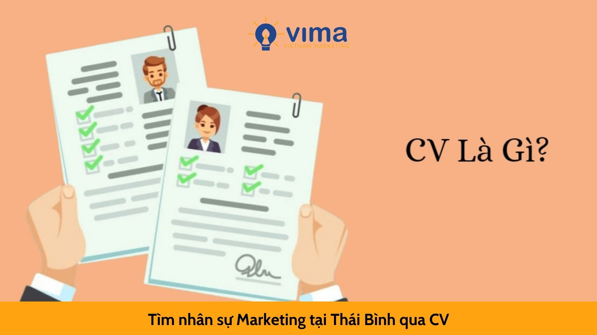 Tìm nhân sự Marketing tại Thái Bình qua CV